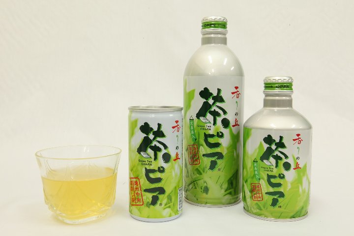 茶ピア - JA遠州中央　ボトル缶（490g）、ミニボトル（290g）、190gのショート缶の３種類